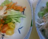 マグロのづけとお野菜の☆ヘルシービビンバ作り方10写真