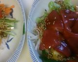 マグロのづけとお野菜の☆ヘルシービビンバ作り方11写真