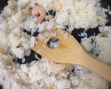 海鮮和風チャーハンきのこあんかけ作り方4写真