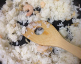 海鮮和風チャーハンきのこあんかけ作り方4写真