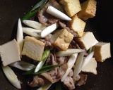簡単☆豚小間と厚揚げの味噌炒め作り方5写真