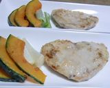 ハーブ塩で味付けて、メカジキのムニエルを作り方4写真