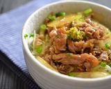 給料日前お助け簡単料理！しょうが焼き丼作り方4写真