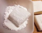 簡単おつまみ、はんぺんのチーズはさみ焼き作り方3写真