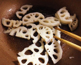 簡単おかず、れんこんと牛肉の炒め煮作り方3写真