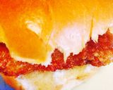 夕食の残りフライのサンド作り方3写真