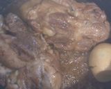 お鍋一つで簡単♡鶏の甘辛柔らかどんぶり作り方3写真