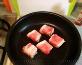 豆腐の豚肉巻　オイスターソース炒め作り方2写真