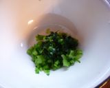 小松菜の餃子♪作り方1写真