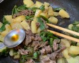 夏の肉じゃがとチーズ焼き弁当作り方6写真