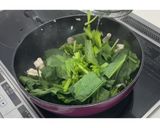 鶏むね肉とほうれん草のチャンプル★動画有作り方15写真