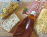 ディズニー風！パインのピザトースト作り方1写真