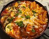 茄子とズッキーニのトマトチーズ焼き作り方5写真