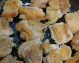 ゴボウと鶏モモ肉の赤ワイントマト煮作り方2写真