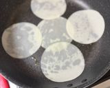 餃子皮で生ハム&リコッタ贅沢マルゲリータ作り方4写真