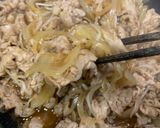 豚丼（キムチのせ）作り方8写真