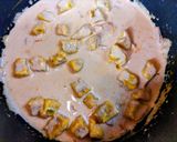 簡単昼食！南瓜トマトのクリームパスタ作り方6写真