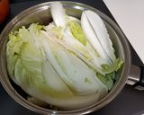 白菜と干し椎茸の煮びたし作り方3写真