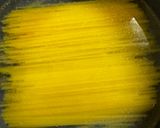 レンジで簡単 半折りパスタのモチモチ茹で方作り方4写真