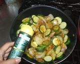 ズッキーニカレーチーズ焼き♪簡単作り方8写真