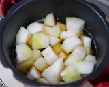 白だしで作る冬瓜の海老あんかけ煮作り方5写真