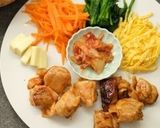 チキンでつくる手巻きキンパパーティー作り方6写真