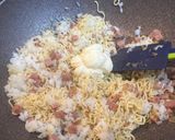 10分で袋麺焼そばで、そばめしオムライス作り方6写真