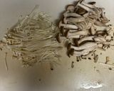 簡単　厚揚げと卵とじのきのこあんかけ作り方1写真