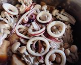 秋三昧💫イカ・里芋•大根•しめじの簡単煮物作り方6写真