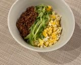 高きび三色丼作り方6写真