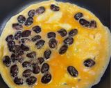 黒大豆納豆のミニオムレツ作り方3写真