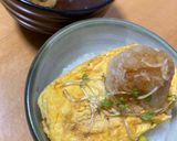 出汁巻き卵のどんぶり　大人限定朝ごはん作り方7写真