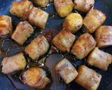 今日のおかずサイコロ厚揚げ豚バラ肉巻主菜肉料理作り方9写真