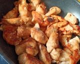 手羽先風! 鶏むね肉のスパイシー甘辛だれ作り方7写真
