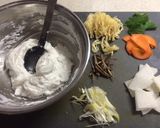 *とぅるんと軽い米粉のすいとん*作り方1写真