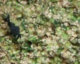ご飯モリモリ！かぶの葉、大根の葉で肉味噌作り方4写真