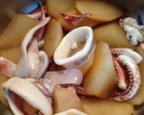 大根とイカの煮物作り方3写真