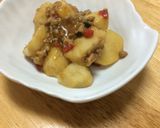 里芋の肉味噌あんかけ作り方4写真