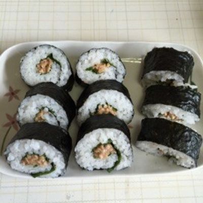 巻きすなしで〜納豆巻き〜(O˘◡˘O)♡ by もぐもぐ人
