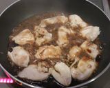 簡単 軟らか鶏胸肉の照り焼き丼作り方5写真