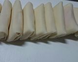 余った餃子の皮で♪簡単ハムチーズ揚げ作り方5写真