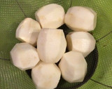いかと里芋の煮物作り方1写真