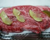 ステーキ丼塩すだち風味作り方2写真