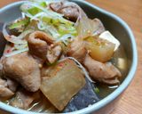 我が家の味噌もつ煮込み～にんにく入り♡作り方9写真
