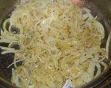 ソーセージとキャベツのカレー風味煮込み作り方3写真