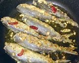 いわしのにんにくしょうがピリ辛焼き作り方5写真
