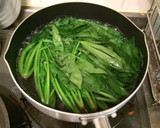 ほうれん草と油揚げのおひたし作り方1写真