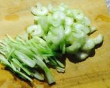 セロリとチーズのおかかサラダ作り方2写真