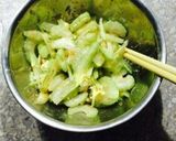 セロリとチーズのおかかサラダ作り方5写真