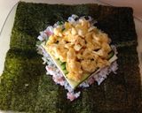 カラフルご飯✿おにぎらず作り方8写真